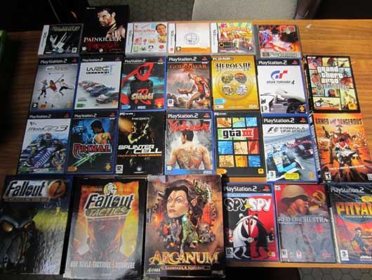 Une petite partie du don de Cyrille Tessier