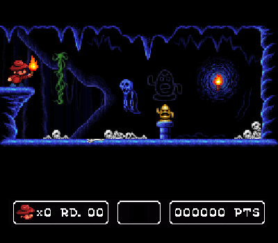 Sydney Hunter and the Caverns of Death (Super Nintendo)