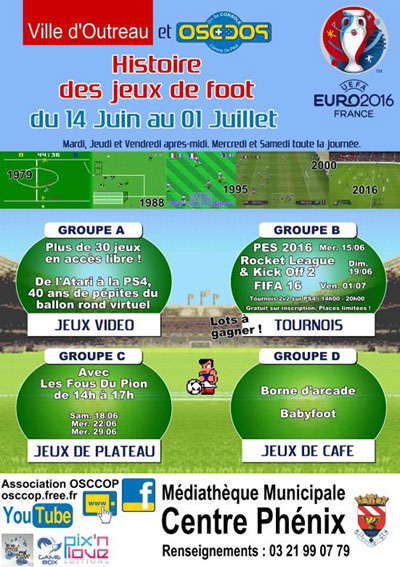 Exposition "L'histoire des jeux de foot", 40 ans de ballons pixelisés !