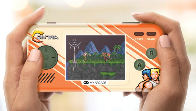 My Arcade Contra Pocket Player