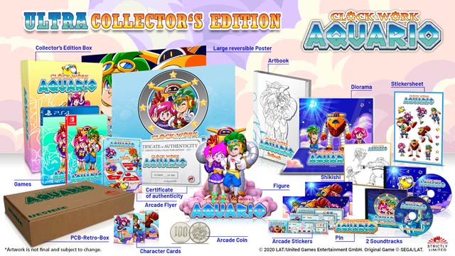 Clockwork Aquario - Ultra Collector's Edition (PS4, Switch)