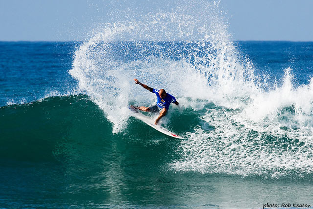 Kelly SLATER surfant en 2008
