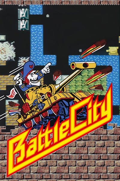Flyer de Vs. Battle City (arcade)