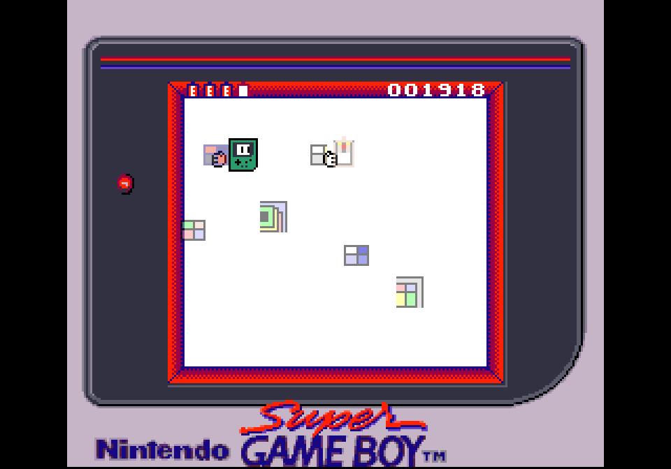DMG vs. Super Game Boy (Super Game Boy)