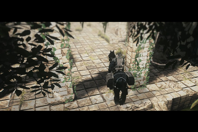 Ico retapé avec un pack de textures sur PS2