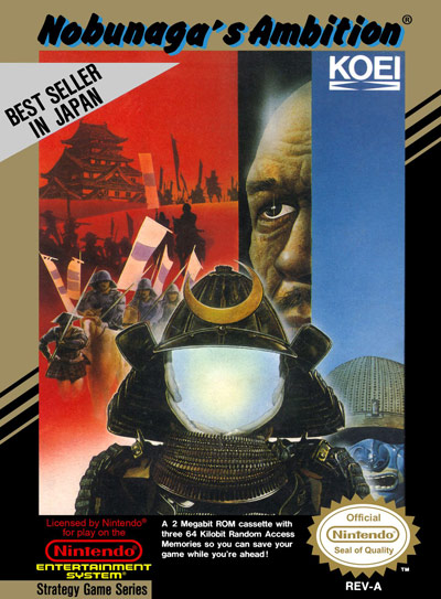 Jaquette de Nobunaga's Ambition (NES)