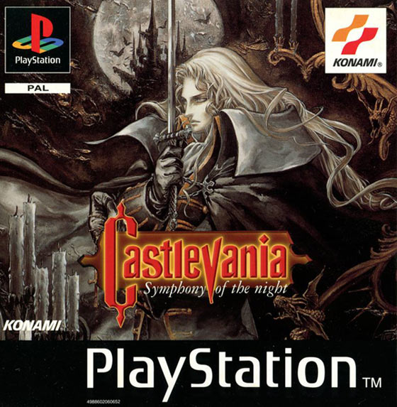 Jaquette PAL de Castlevania: Symphony of the Night sur PlayStation