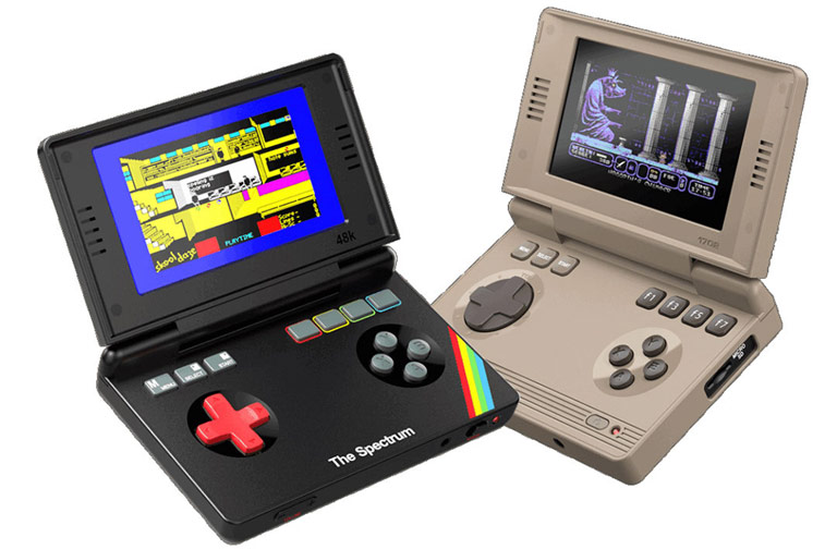 Des portables à clapet ZX Spectrum et Commodore 64