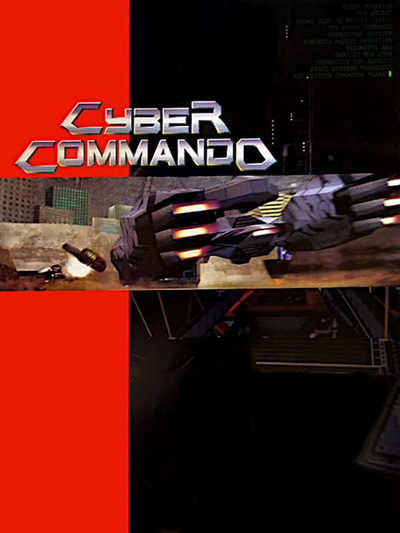 Flyer de Cyber Commando (arcade)