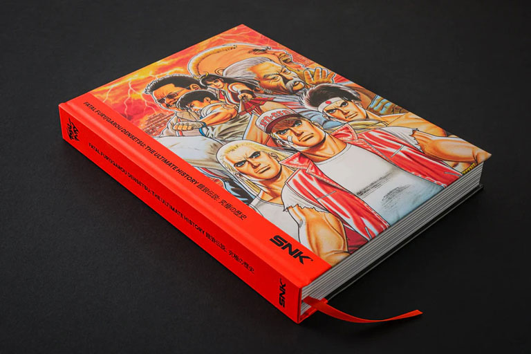 L'édition standard du livre Fatal Fury/Garou Densetsu: The Ultimate History chez Bitmap Books