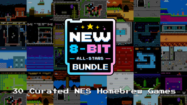 New 8-Bit All-Stars Bundle - 30 curated NES homebrew games
