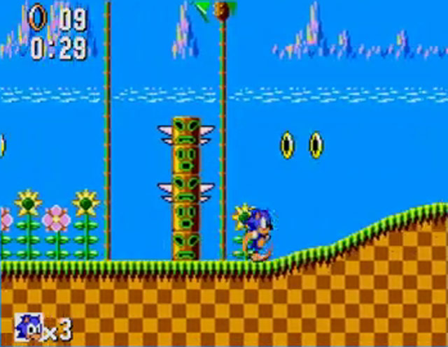 Sonic the Hedgehog (ZX Spectrum Next)