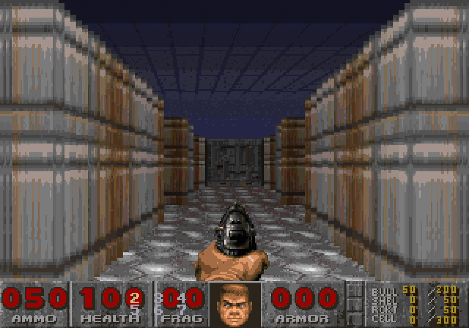 Une ébauche de portage de Doom sur NeoGeo