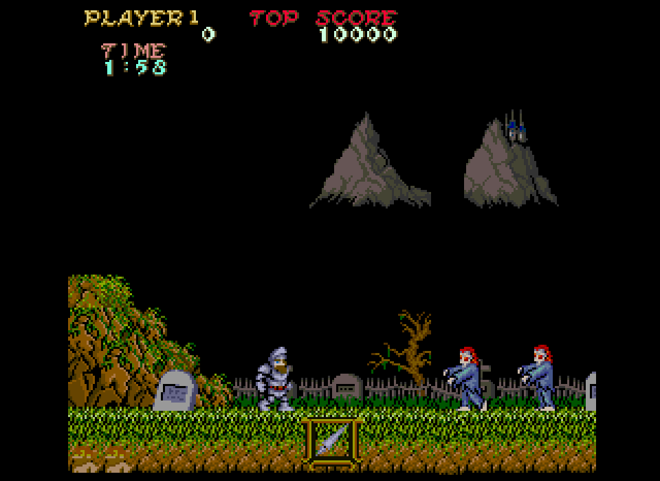 Ghosts ‘n Goblins sur Amiga AGA