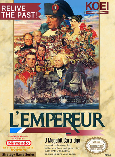 Jaquette de L'Empereur (NES)