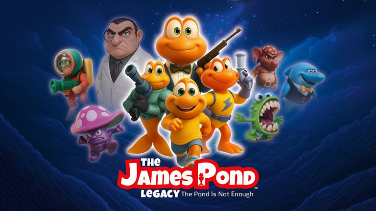 Illustration de James Pond Legacy: The Pond Is Not Enough faisant très Dreamworks mais reposant clairement sur l'intelligence artificielle