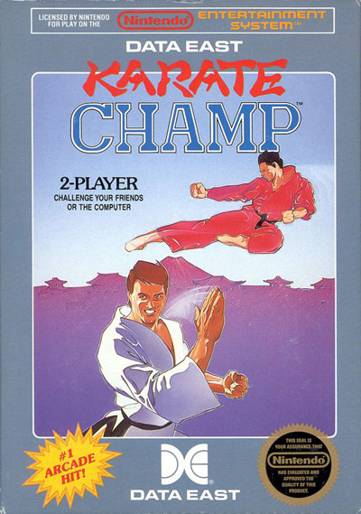 Jaquette de Karate Champ (NES)