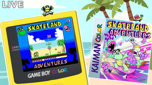 Un live Blog2geeks consacré à Skateland Adventures sur Game Boy Color