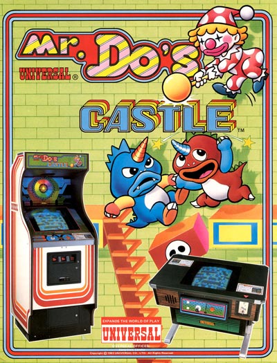 Flyer de Mr. Do's Castle (arcade)