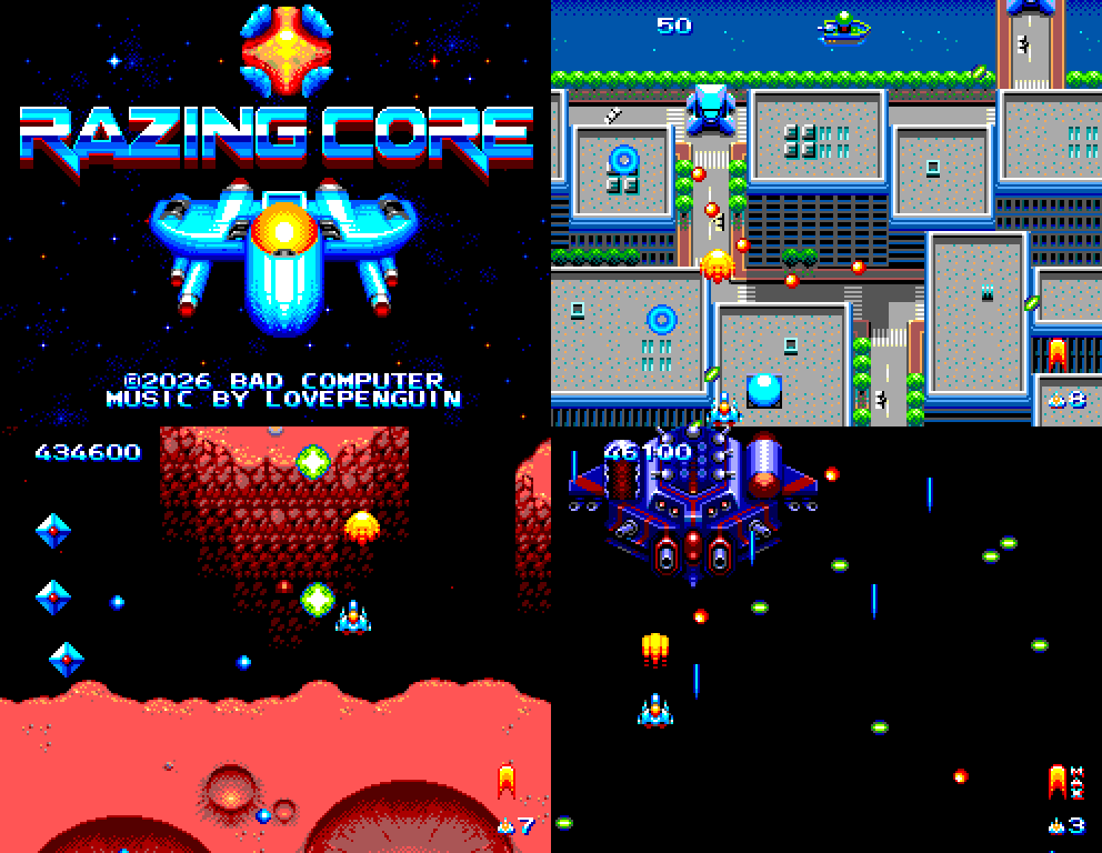 Razing Core (Master System)
